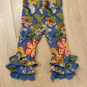 Matilda Jane Floral Ruffle Pants